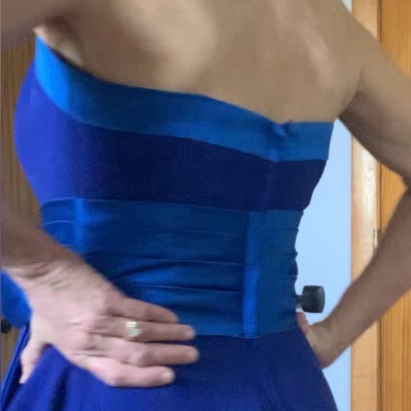 Royal Blue Formal Dress Size 6 – Wedding Guest / Evening Dress - Picture 3 of 11